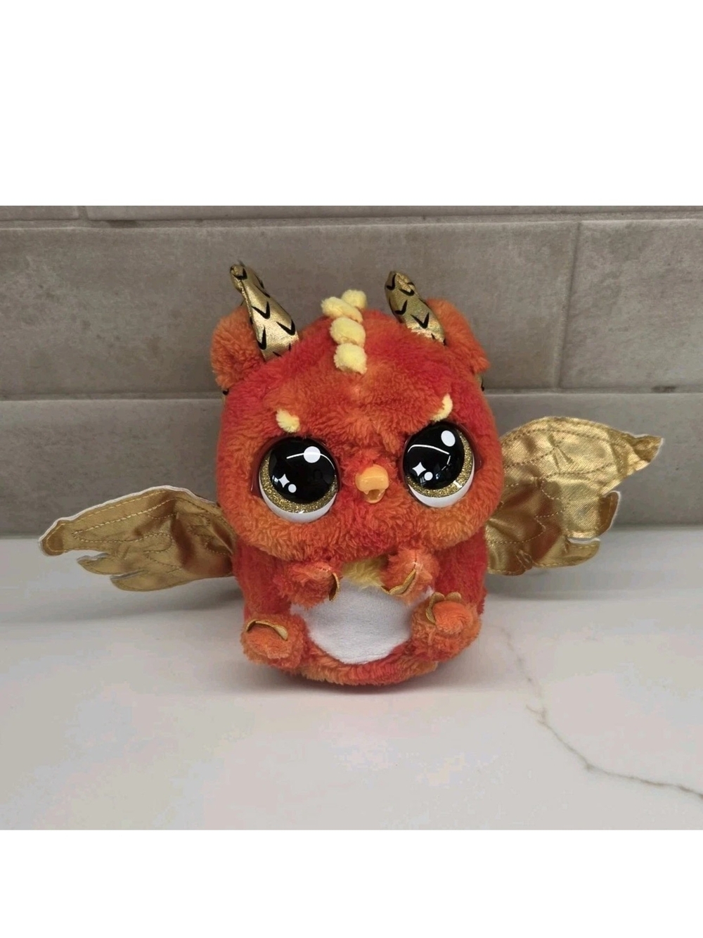 Hatchimals Alive Mystery Hatch Interactive Draggle Flame - Works Great!